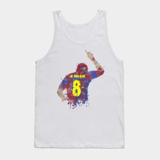 Andres Iniesta - Barcelona Legend Tank Top